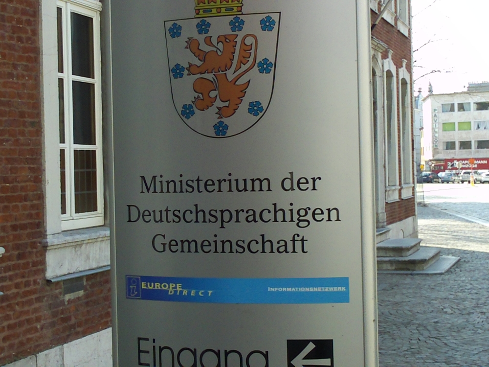 Das Ministerium der Deutschsprachigen Gemeinschaft Eupen Belgien