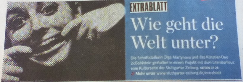 McLuhan, The Medium is the Massage, Stuttgarter Zeitung, Wie geht die Welt unter?