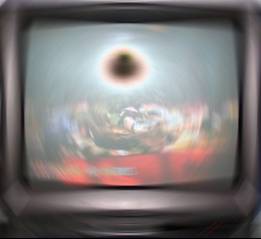 According to McLuhan, television is a cool, tactile medium. Photo © Oliver Zöllner 2005