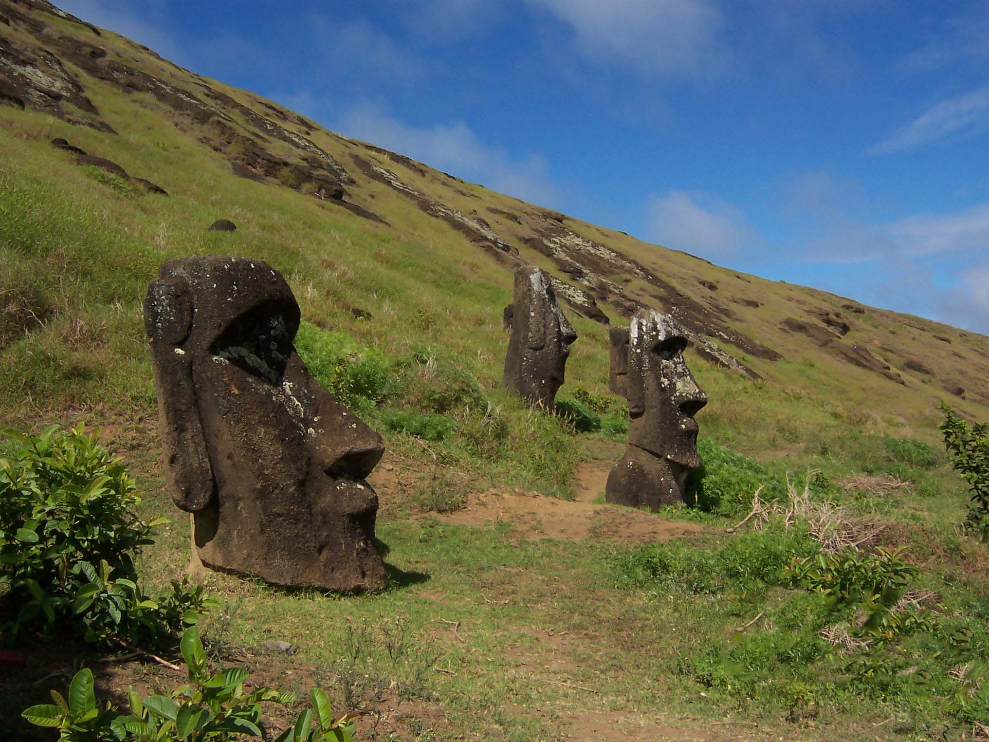 Rapa Nui Isla de Pascua Osterinsel moai